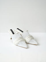 Doree Heels - White