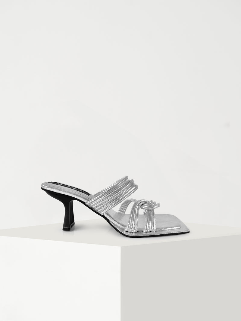 Darcy Heels - Silver