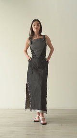 Alt Skirt - Black Denim