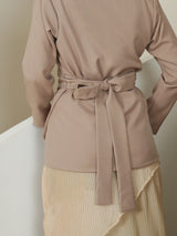 Mended Blazer - Muted Brown